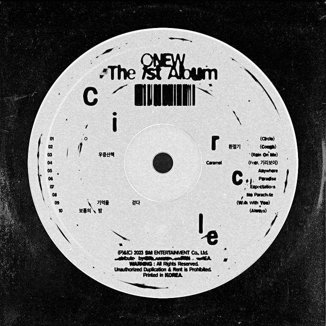 ONEW The 1st Album ‘Circle’